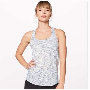 Lululemon Wild Tank Tiger Space Dye w/ Strappy Bra
